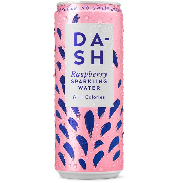 Dash Raspberry DASH Sparkling Raspberry, 330 ml x 12
